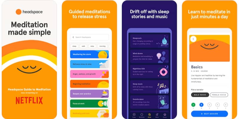 Headspace banner app