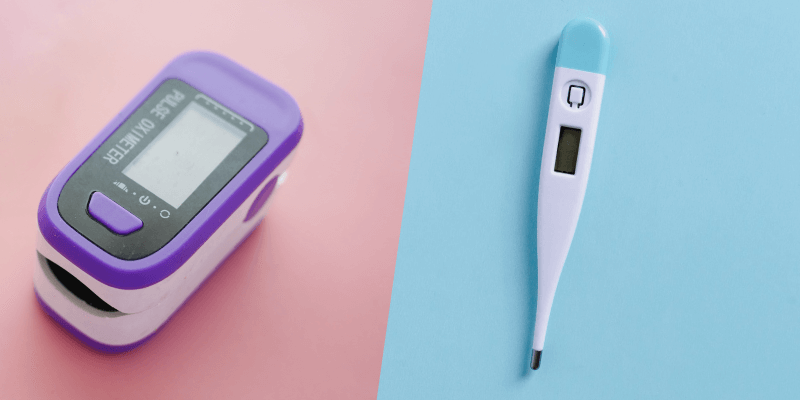 Pulse Oximeter and Thermometer